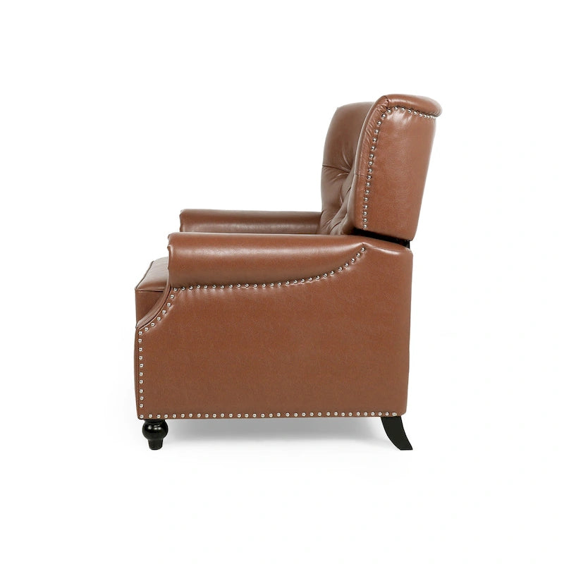 Fauteuil inclinable contemporain rembourré Callade par Christopher Knight Home