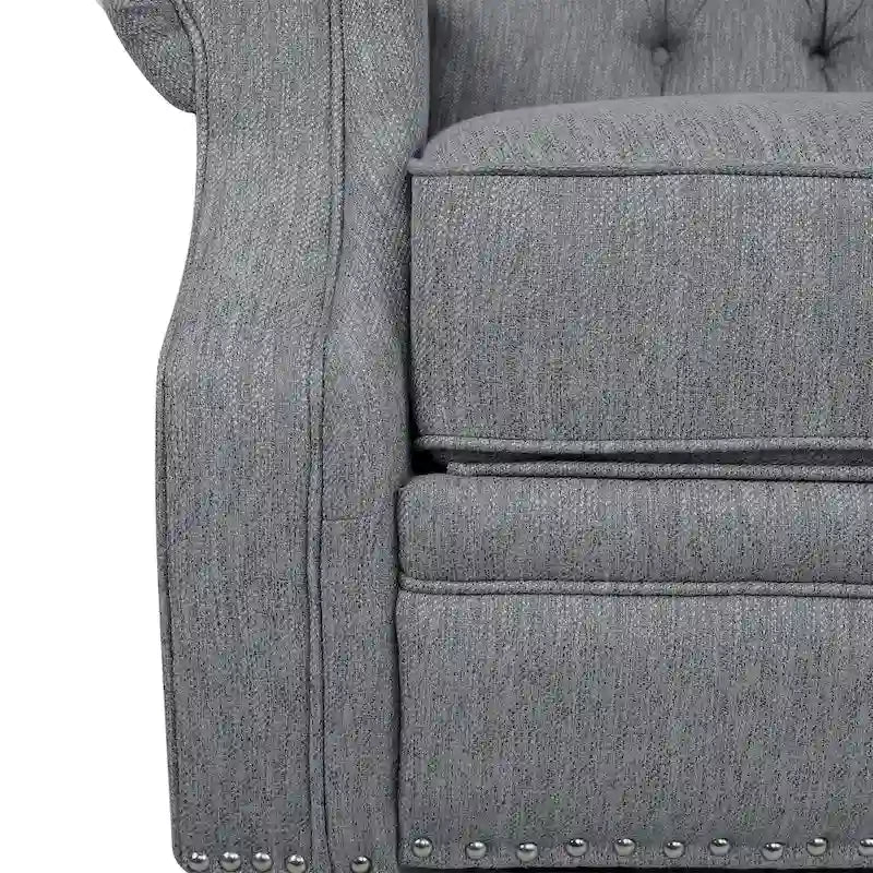 Fauteuil inclinable contemporain rembourré Callade par Christopher Knight Home