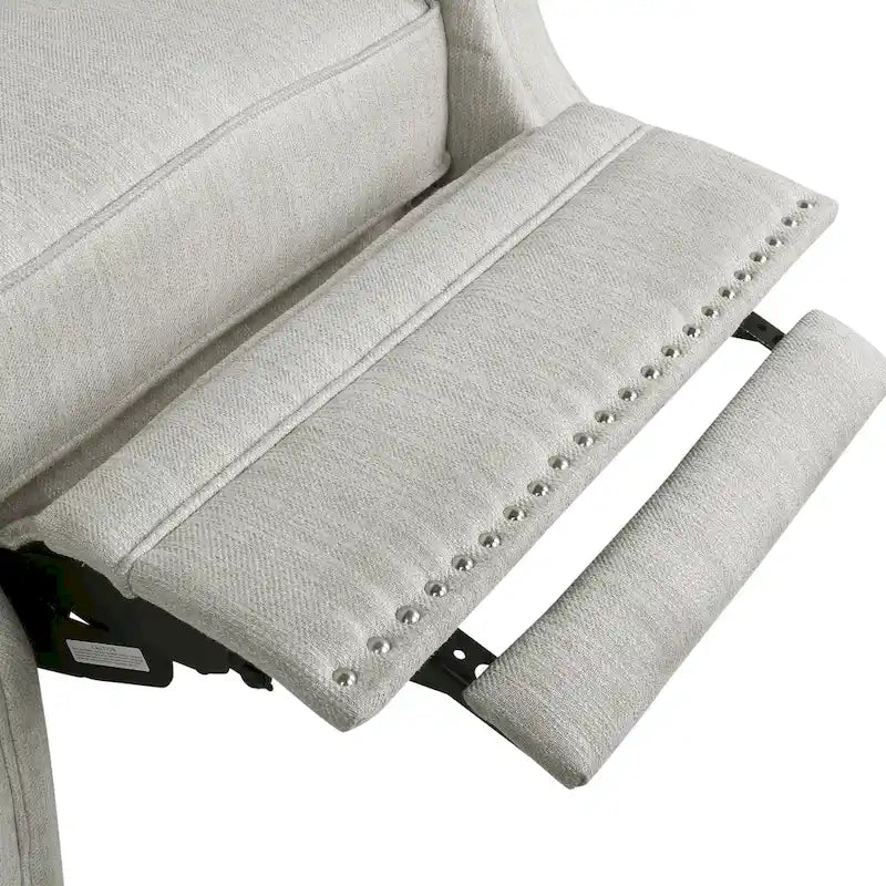 Fauteuil inclinable contemporain rembourré Callade par Christopher Knight Home