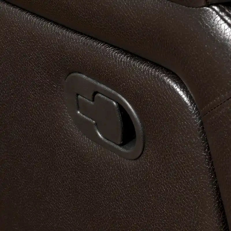 Fauteuil inclinable planeur en cuir PU Hawthorne par Christopher Knight Home