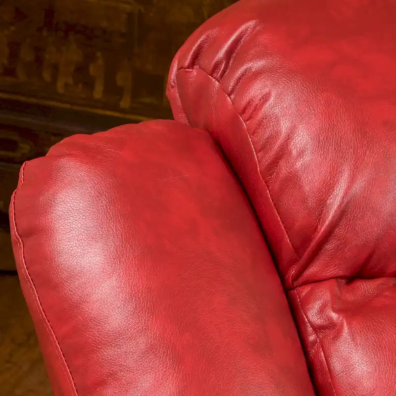Fauteuil inclinable planeur en cuir PU Hawthorne par Christopher Knight Home