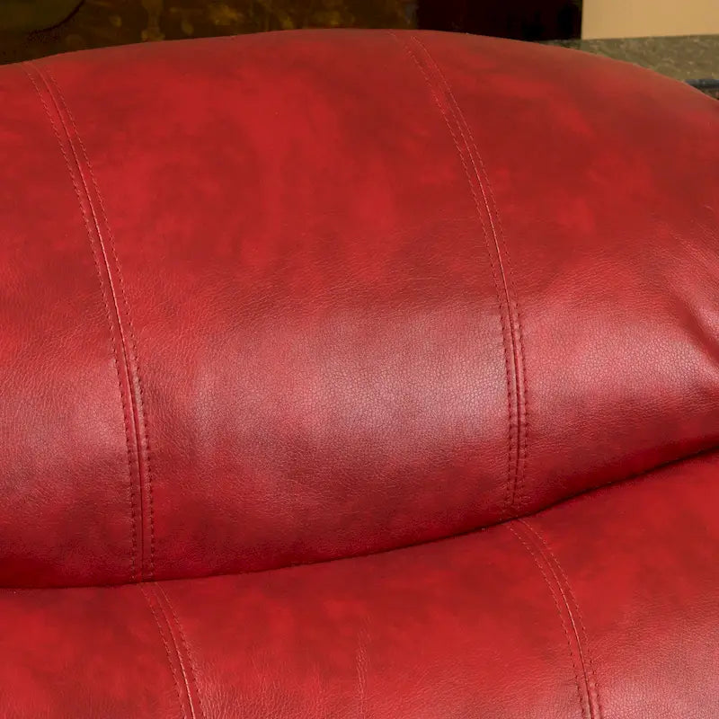 Fauteuil inclinable planeur en cuir PU Hawthorne par Christopher Knight Home