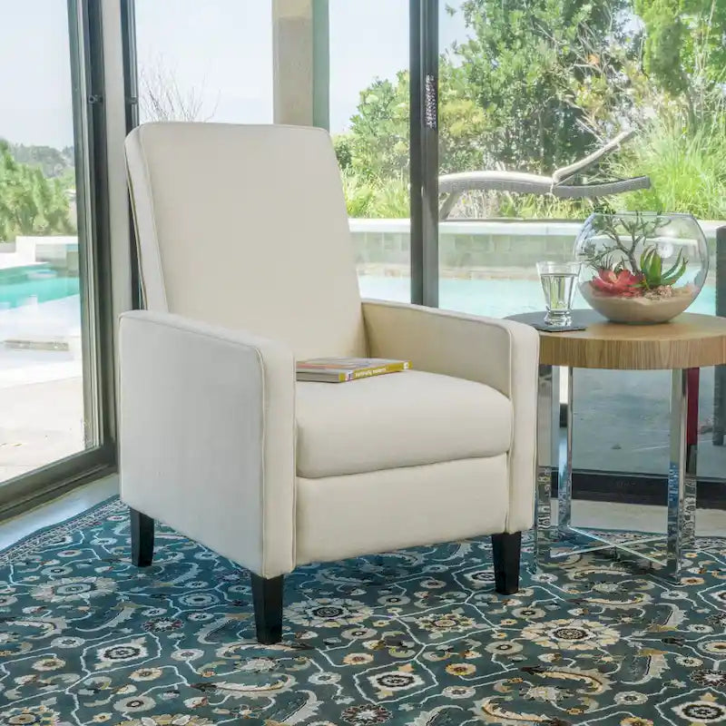Fauteuil inclinable Dalton Fabric Pushback Club de Christopher Knight Home