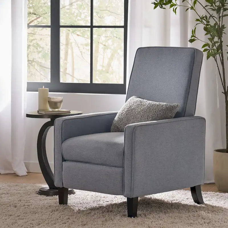Fauteuil inclinable Dalton Fabric Pushback Club de Christopher Knight Home