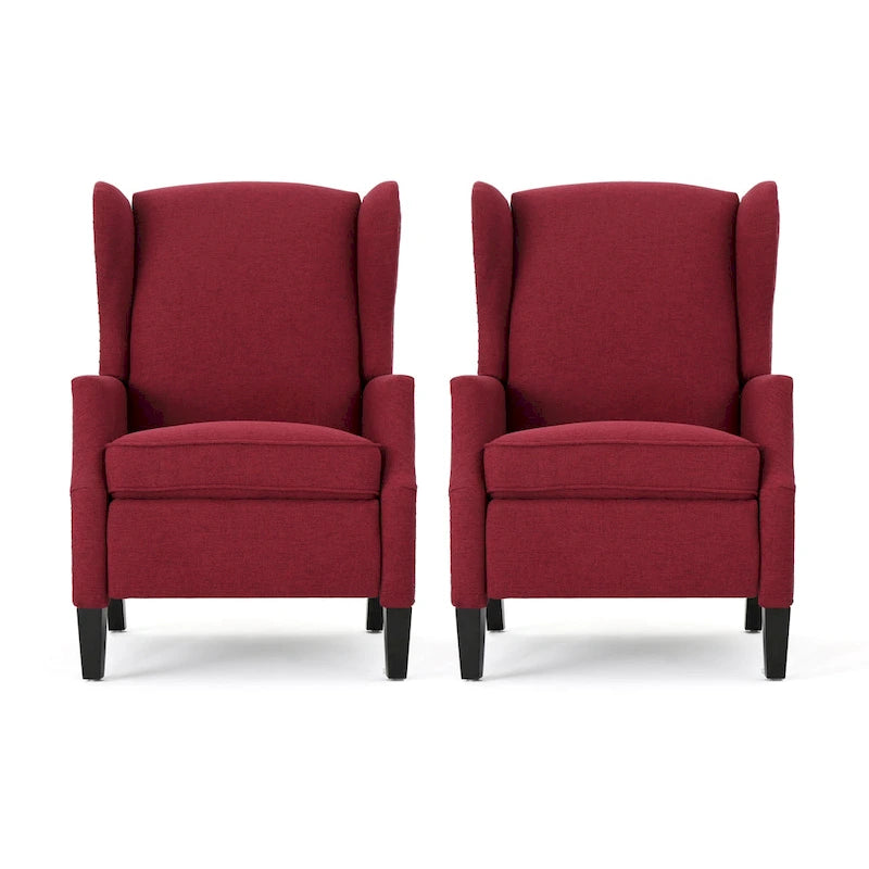 Fauteuils inclinables contemporains Wescott (ensemble de 2) par Christopher Knight Home