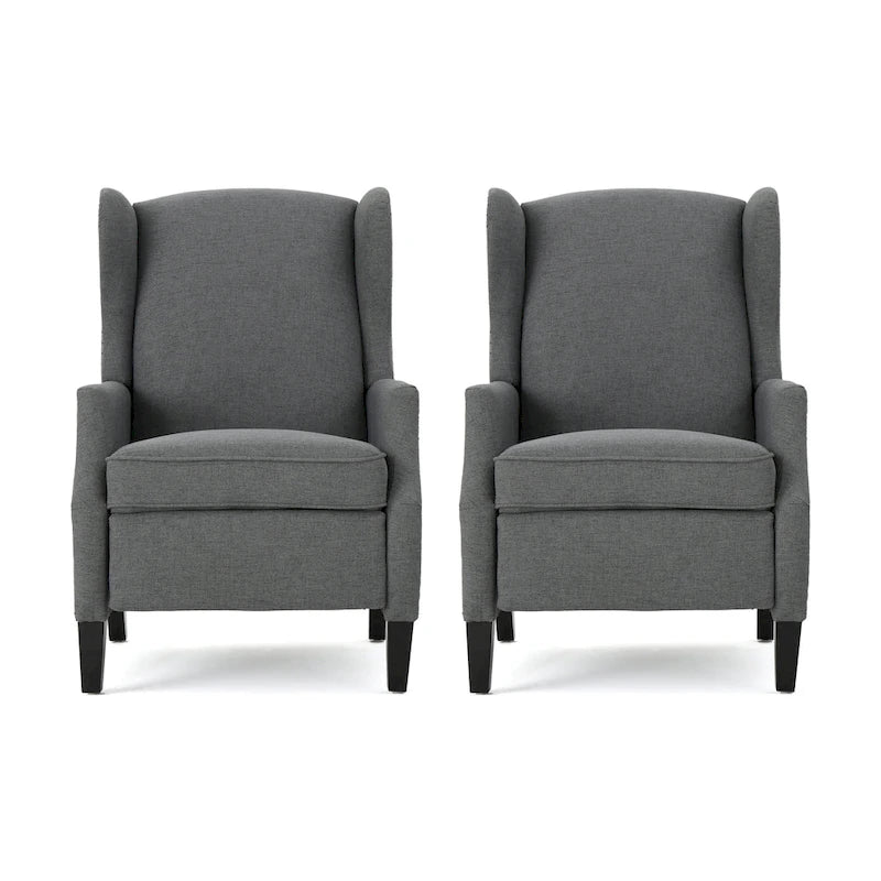 Fauteuils inclinables contemporains Wescott (ensemble de 2) par Christopher Knight Home