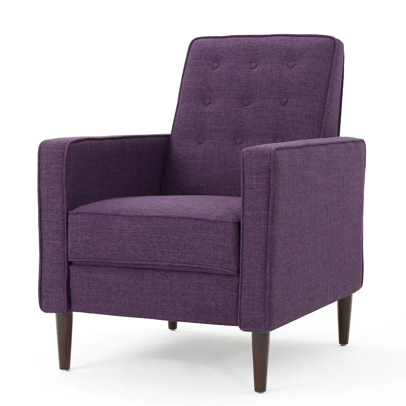 Fauteuil inclinable capitonné Mervynn (ensemble de 2) par Christopher Knight Home