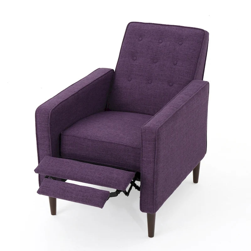 Fauteuil inclinable capitonné Mervynn (ensemble de 2) par Christopher Knight Home