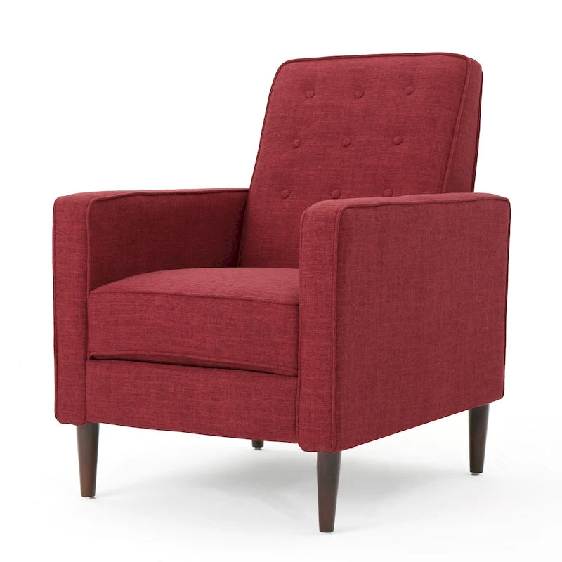 Fauteuil inclinable capitonné Mervynn (ensemble de 2) par Christopher Knight Home
