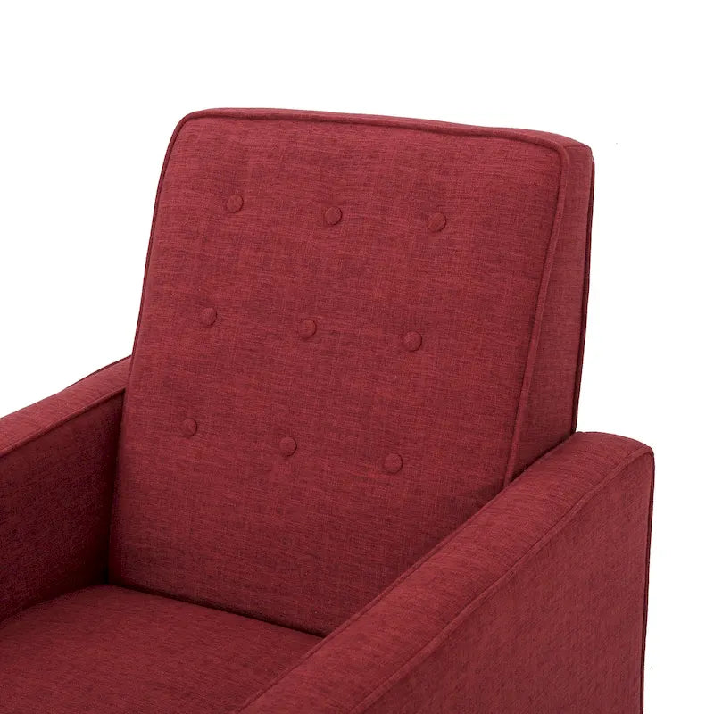 Fauteuil inclinable capitonné Mervynn (ensemble de 2) par Christopher Knight Home