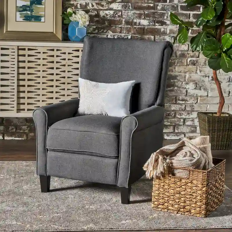 Fauteuil inclinable en tissu traditionnel Charell par Christopher Knight Home