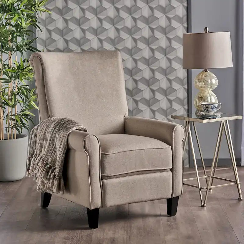 Fauteuil inclinable en tissu traditionnel Charell par Christopher Knight Home