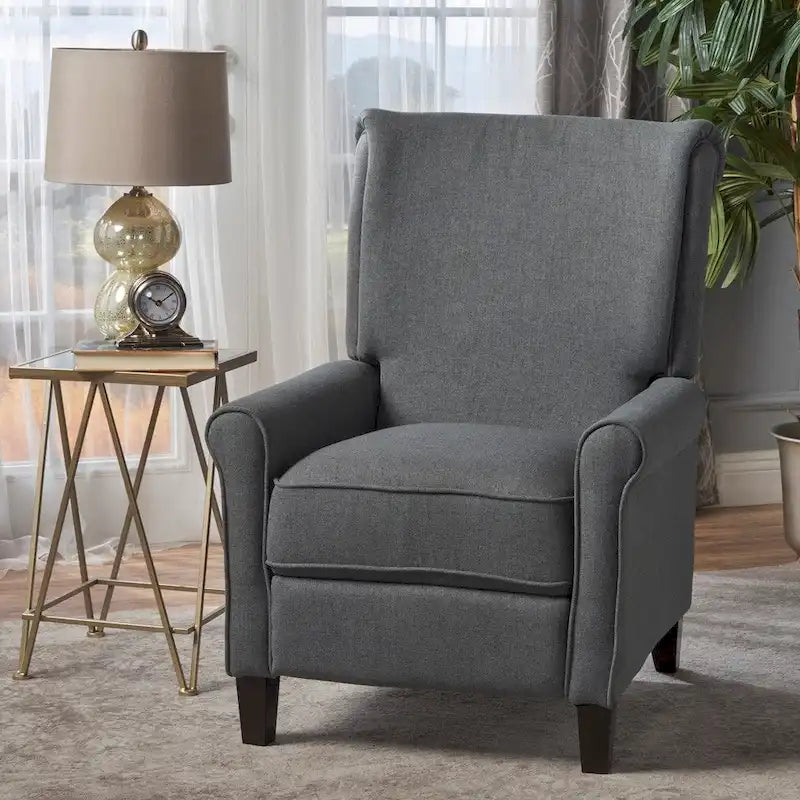 Fauteuil inclinable en tissu traditionnel Charell par Christopher Knight Home