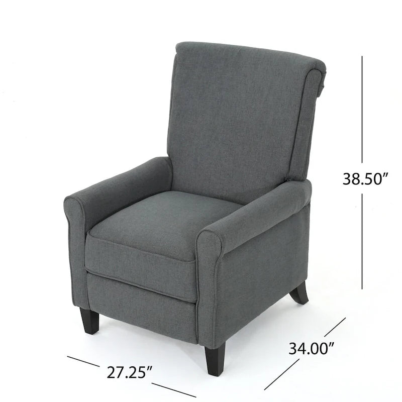 Fauteuil inclinable en tissu traditionnel Charell par Christopher Knight Home