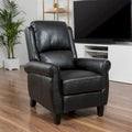 Fauteuil inclinable en cuir polyuréthane Haddan par Christopher Knight Home
