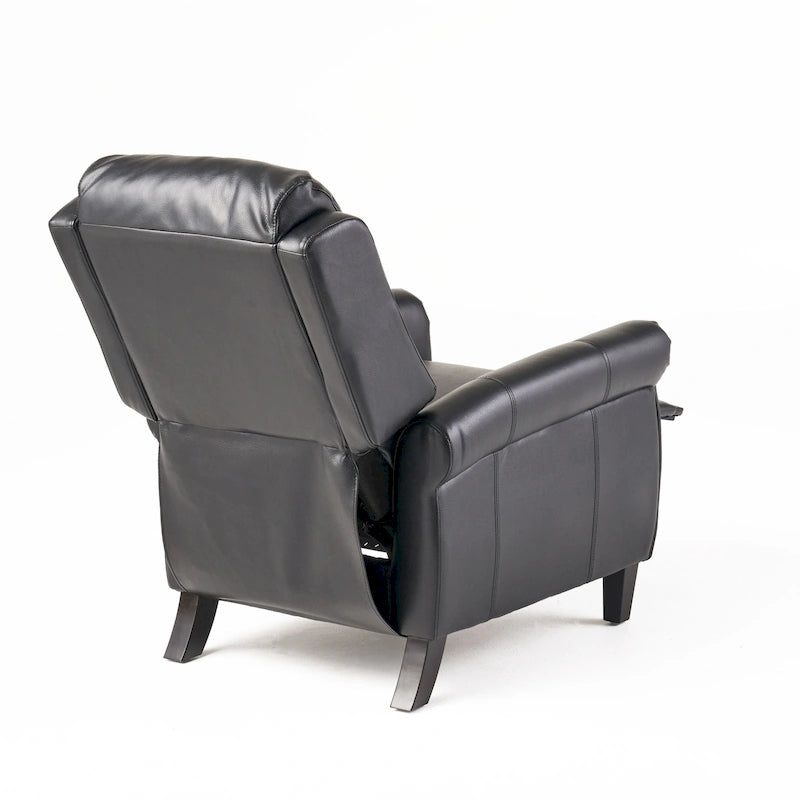 Fauteuil inclinable en cuir polyuréthane Haddan par Christopher Knight Home