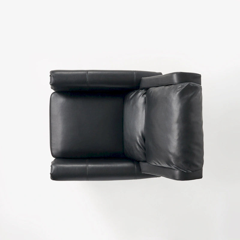 Fauteuil inclinable en cuir polyuréthane Haddan par Christopher Knight Home