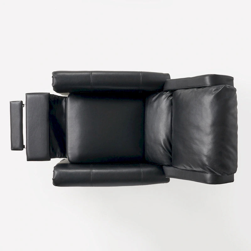 Fauteuil inclinable en cuir polyuréthane Haddan par Christopher Knight Home