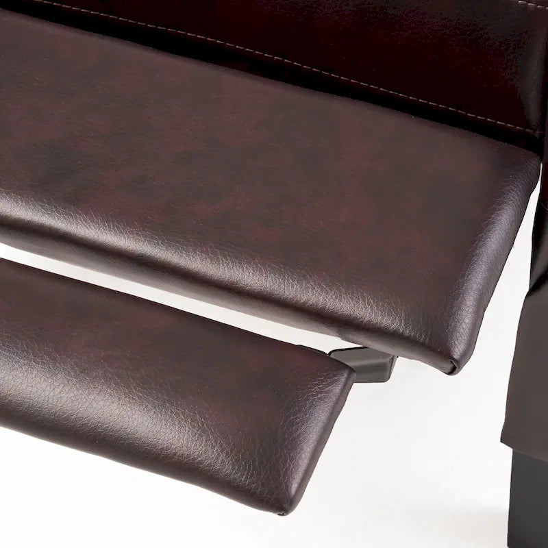 Fauteuil inclinable en cuir polyuréthane Haddan par Christopher Knight Home