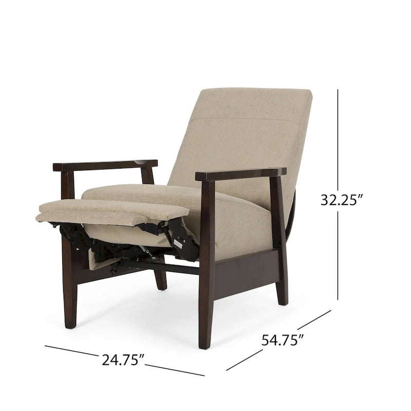Fauteuil inclinable Plevna rembourré de Christopher Knight Home