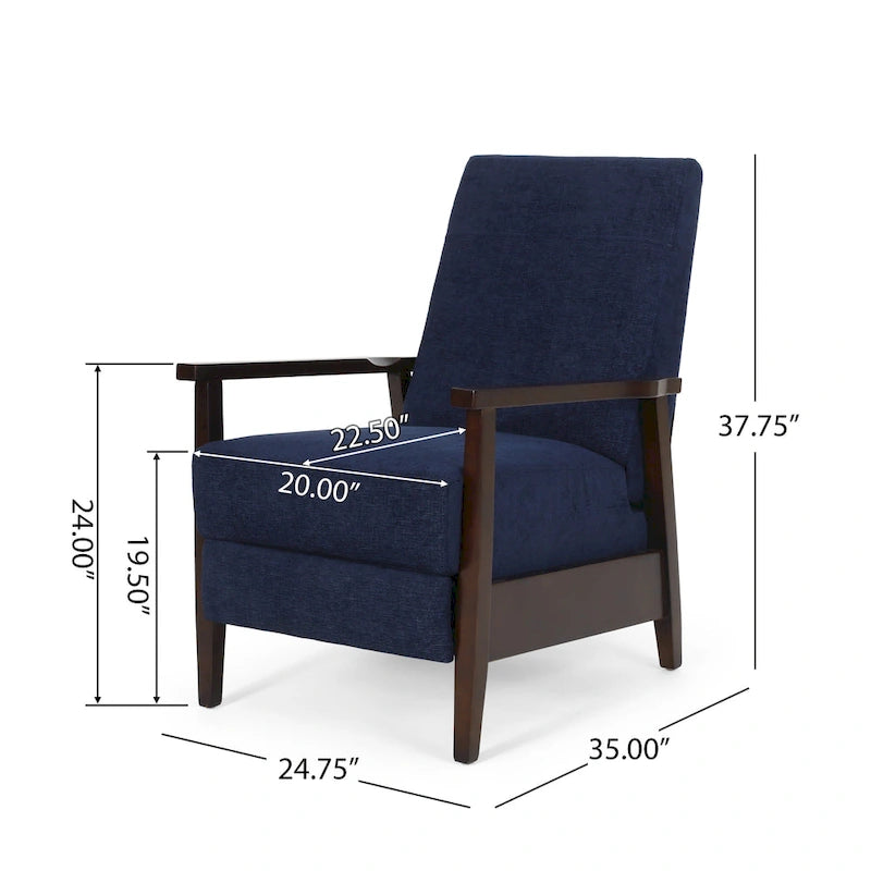 Fauteuil inclinable Plevna rembourré de Christopher Knight Home
