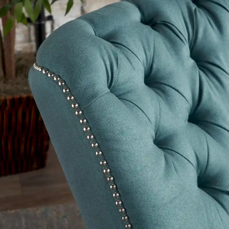 Fauteuil inclinable électrique en tissu capitonné Salomo par Christopher Knight Home