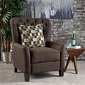 Fauteuil inclinable en tissu touffeté Cerelia de Christopher Knight Home
