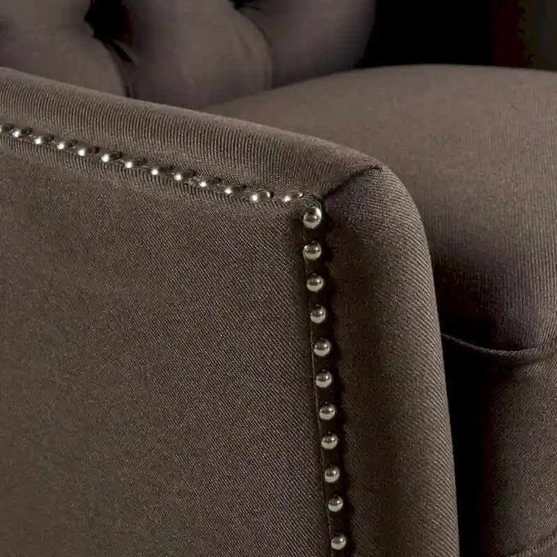 Fauteuil inclinable en tissu touffeté Cerelia de Christopher Knight Home