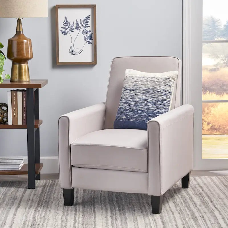 Fauteuil de club inclinable en tissu Darvis par Christopher Knight Home