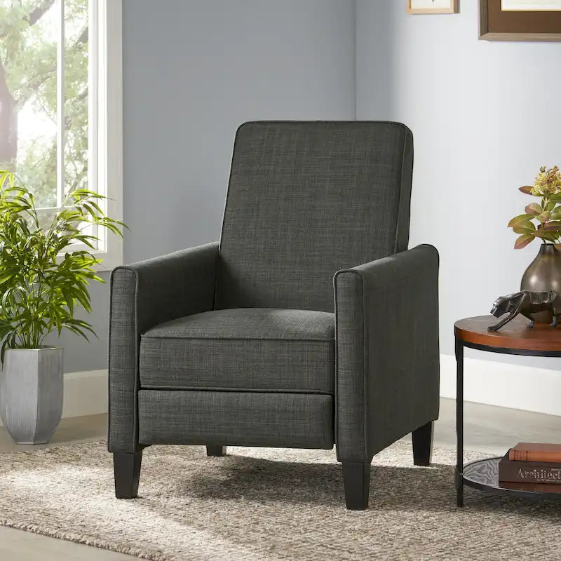 Fauteuil de club inclinable en tissu Darvis par Christopher Knight Home