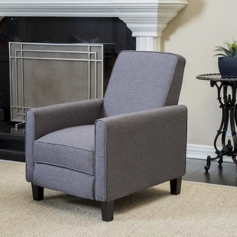 Fauteuil de club inclinable en tissu Darvis par Christopher Knight Home