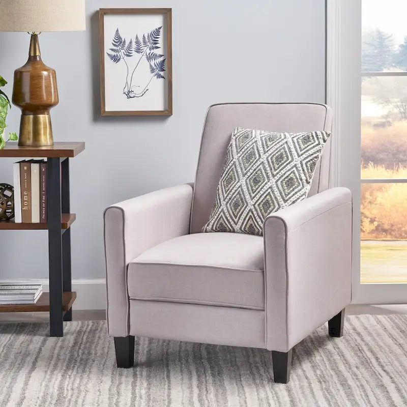 Fauteuil de club inclinable en tissu Darvis par Christopher Knight Home