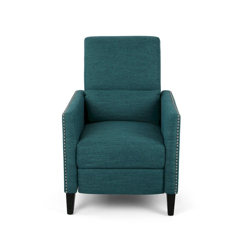 Fauteuil inclinable contemporain en tissu Alscot Push Back par Christopher Knight Home