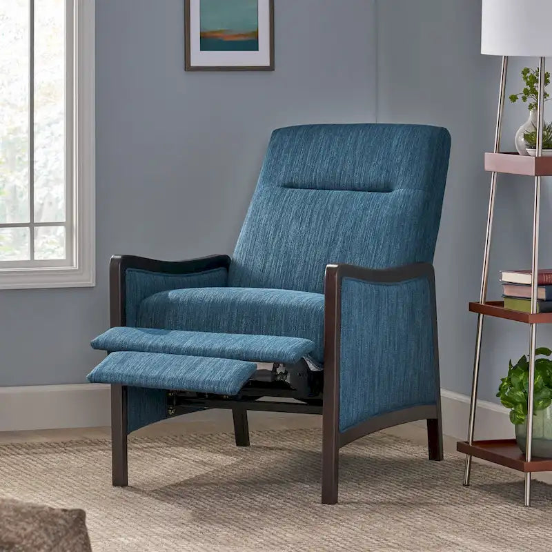 Fauteuil inclinable contemporain rembourré Veatch de Christopher Knight Home