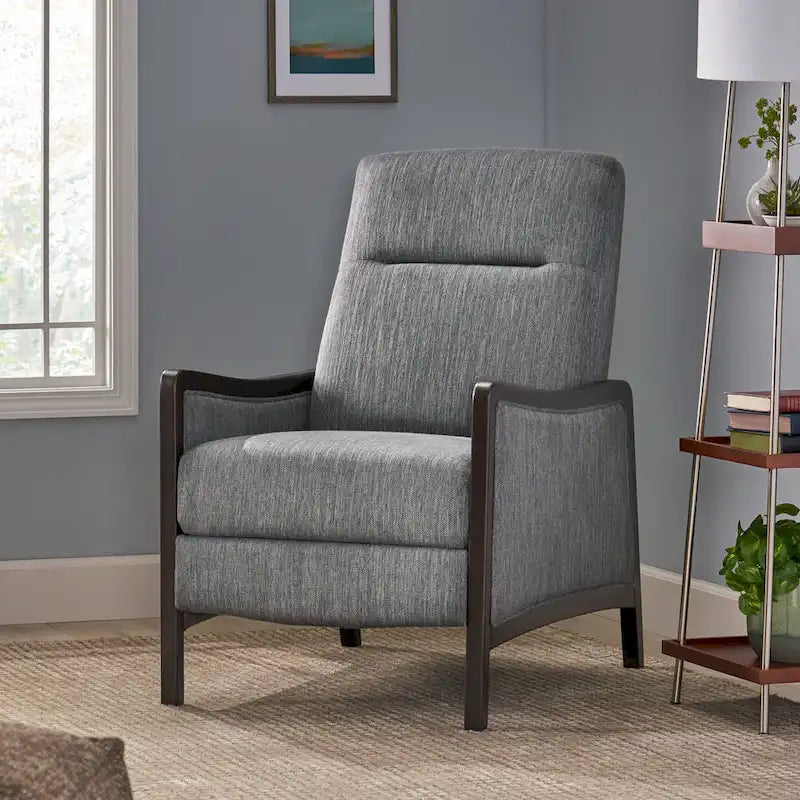 Fauteuil inclinable contemporain rembourré Veatch de Christopher Knight Home