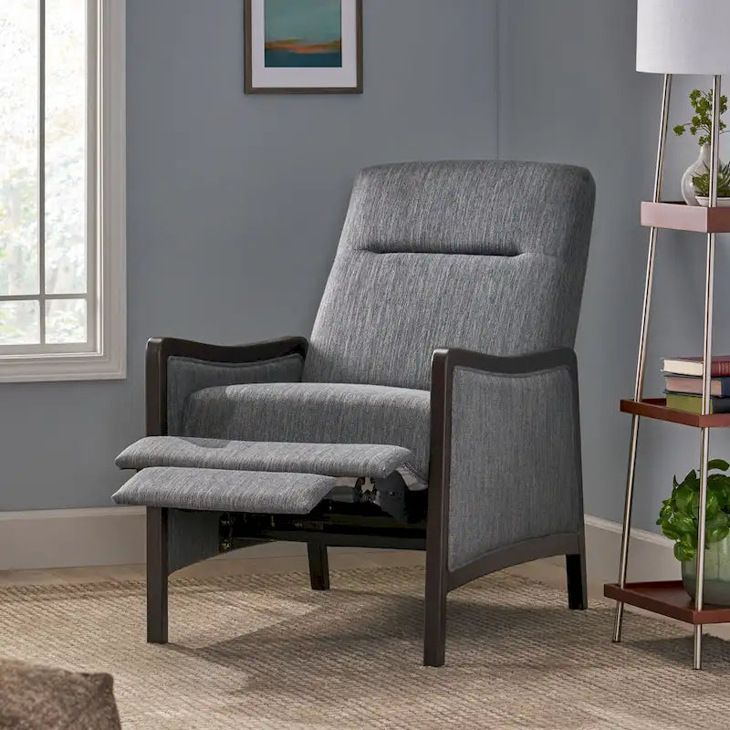 Fauteuil inclinable contemporain rembourré Veatch de Christopher Knight Home