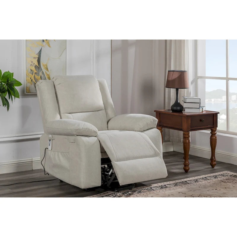 Fauteuil inclinable électrique releveur avec massage