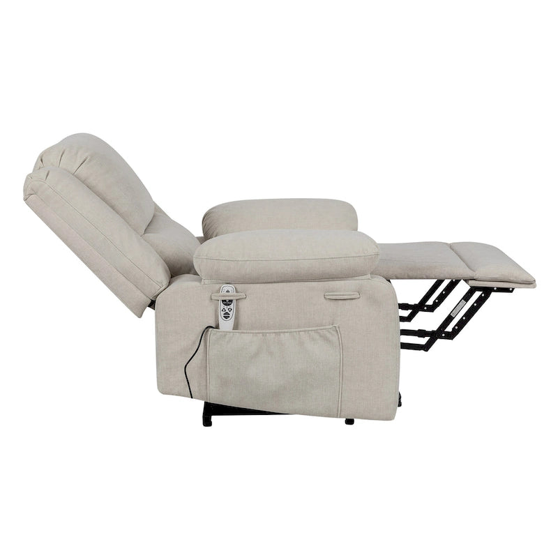 Fauteuil inclinable électrique releveur avec massage