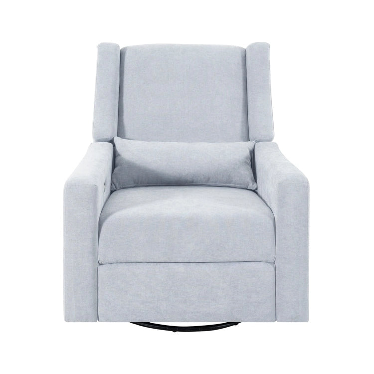 Fauteuil inclinable motorisé de luxe Tanya avec fonction pivotante et basculante, fauteuil inclinable de salon rembourré avec support lombaire