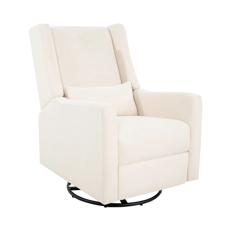 Fauteuil inclinable motorisé de luxe Tanya avec fonction pivotante et basculante, fauteuil inclinable de salon rembourré avec support lombaire