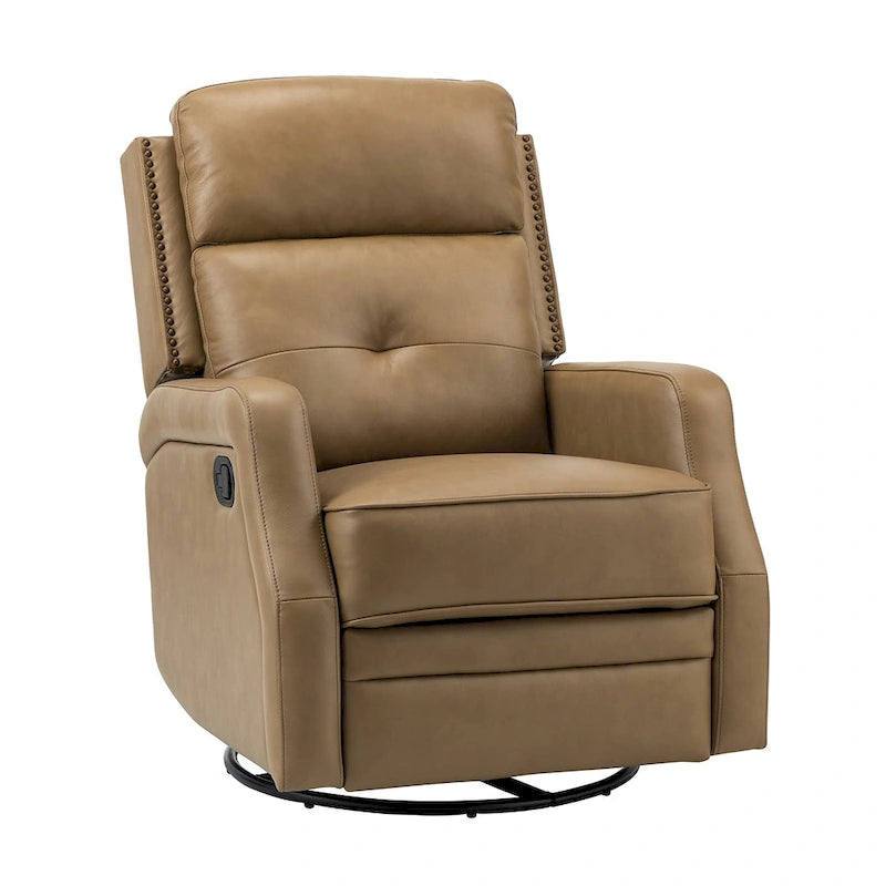 Fauteuil inclinable de salon Beatriz avec base en métal