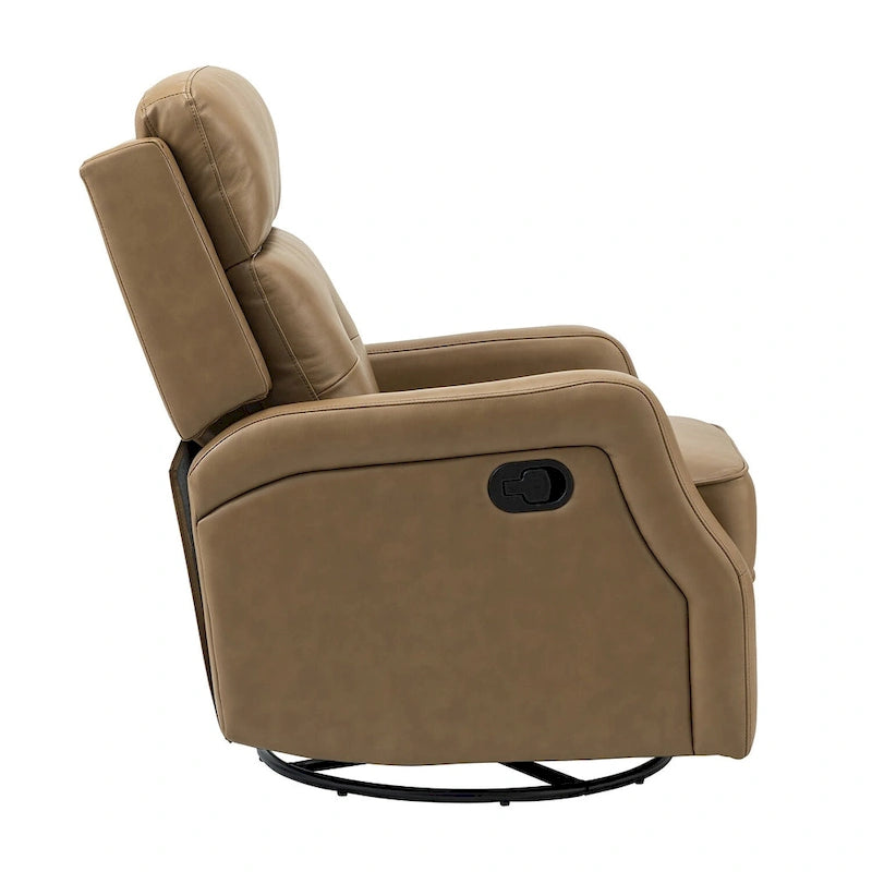 Fauteuil inclinable de salon Beatriz avec base en métal