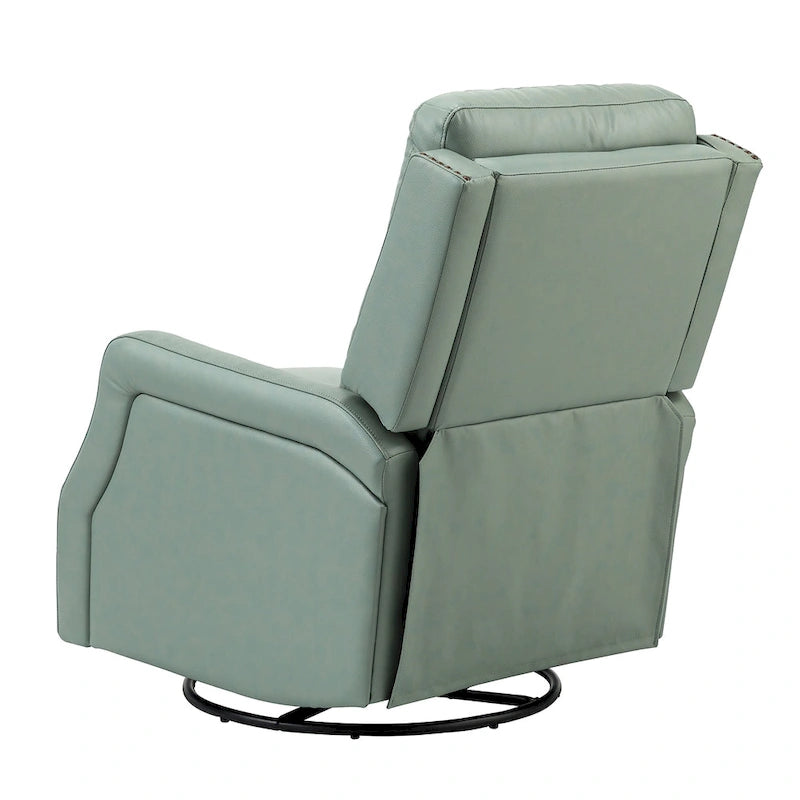 Fauteuil inclinable de salon Beatriz avec base en métal