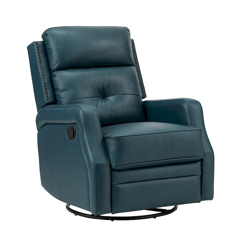 Fauteuil inclinable de salon Beatriz avec base en métal