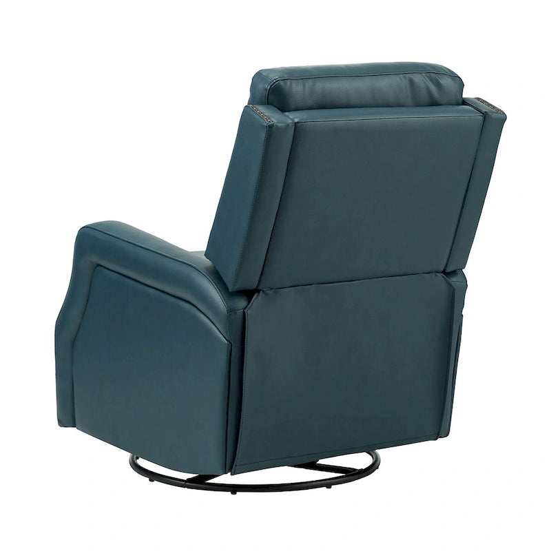 Fauteuil inclinable de salon Beatriz avec base en métal