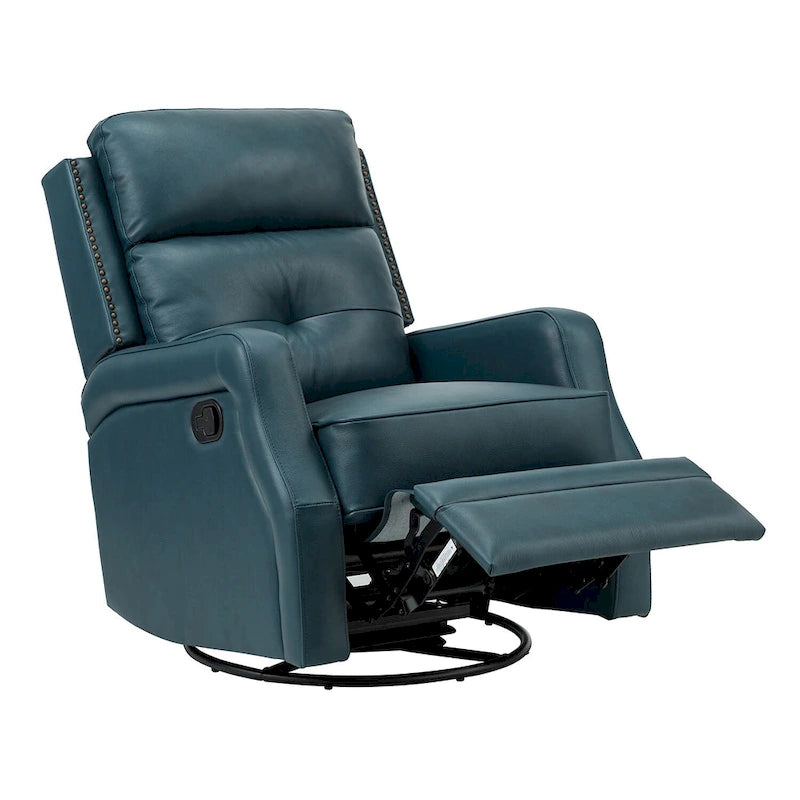 Fauteuil inclinable de salon Beatriz avec base en métal