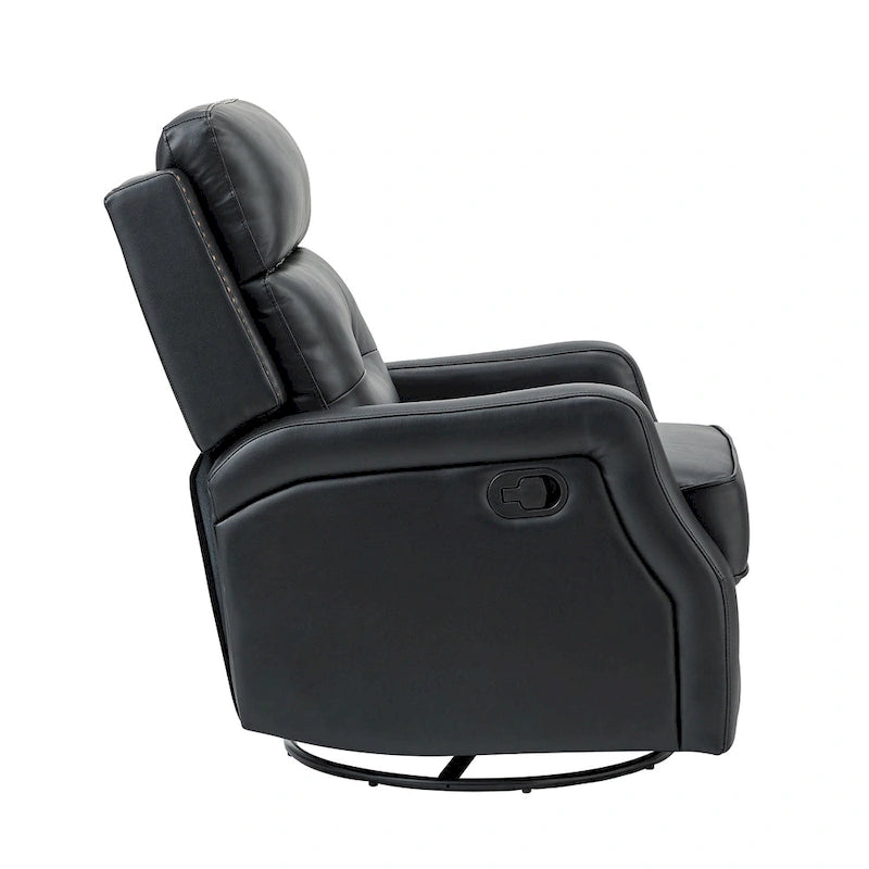 Fauteuil inclinable de salon Beatriz avec base en métal