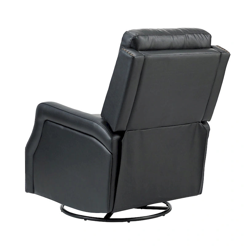 Fauteuil inclinable de salon Beatriz avec base en métal