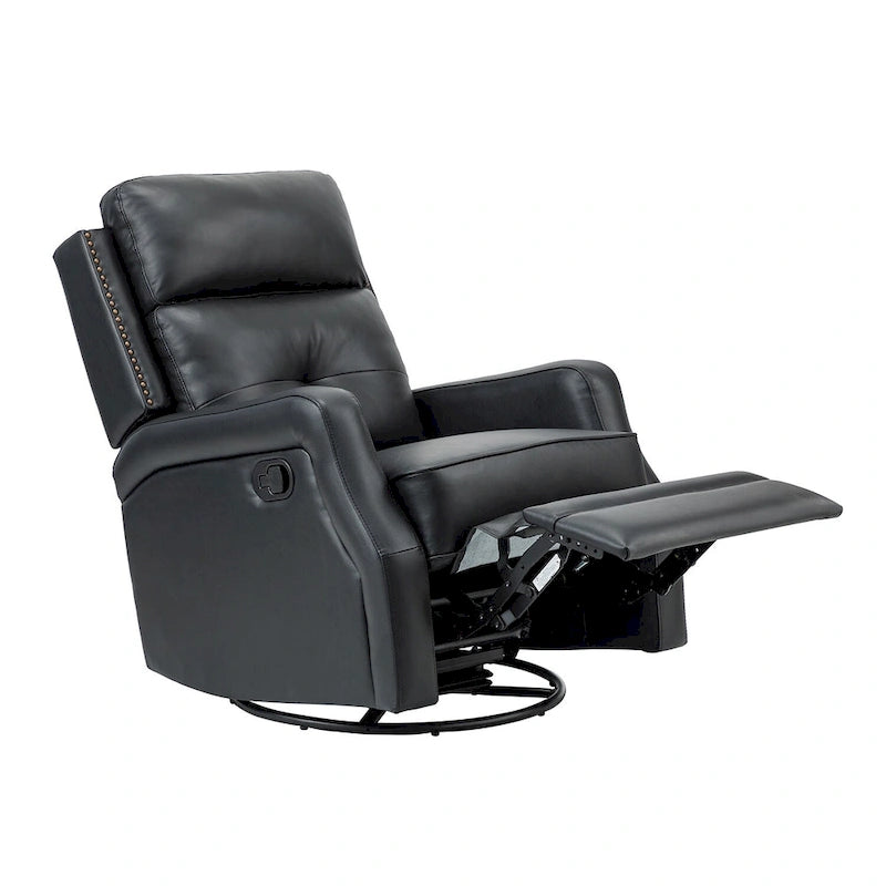 Fauteuil inclinable de salon Beatriz avec base en métal
