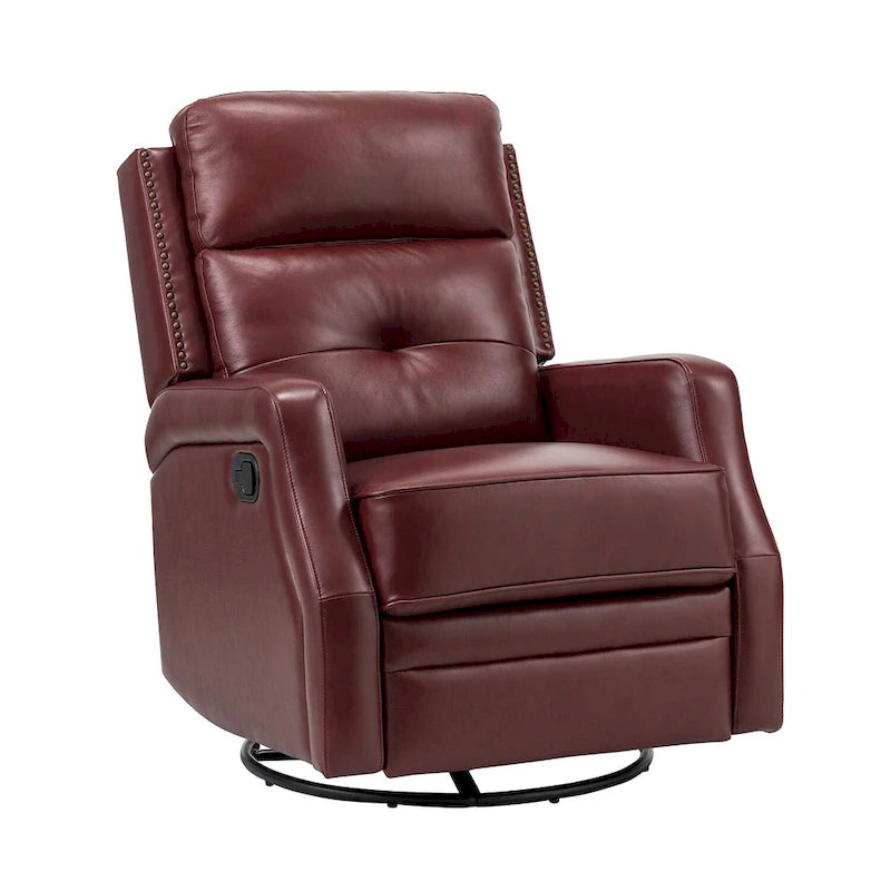 Fauteuil inclinable de salon Beatriz avec base en métal